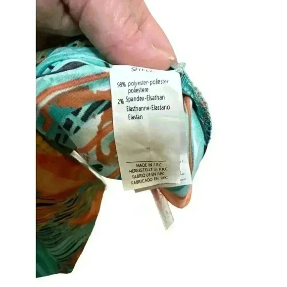 - CUPSHE Tropical Plunge Halter Tie Up Maxi Dress Size M, NWT - Picture 7 of 8